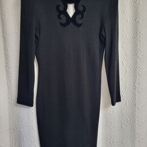 Joseph Ribkoff Black Evening Dress